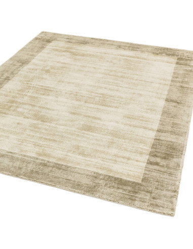 Elevate your space with the Blade Border Smoke/Putty rug, a minimalist rug featuring elegant neutral tones and a subtle geometr