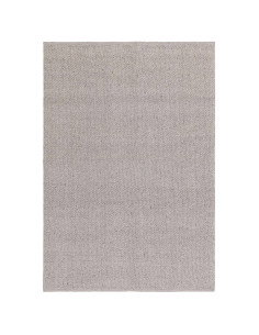Tappeto Finley Grey: eleganza minimal e tinta unita in grigio chiaro, perfetto per ogni ambiente moderno. Resistente, facile da