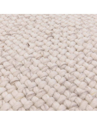 Tappeto Finley Ivory Marl: eleganza tinta unita, design minimal e comfort artigianale per ambienti moderni e raffinati. Facile