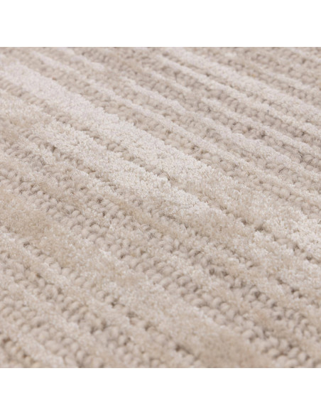Elevate your space with the Henley Putty rug, a handcrafted minimalist rug in a timeless neutral shade for cozy, elegant living