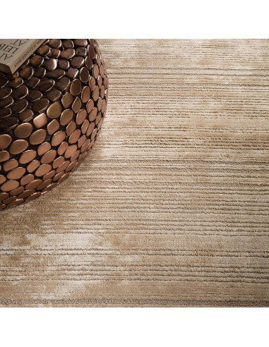 Tappeto Henley Sand: eleganza minimalista tinta unita, morbido e resistente, perfetto per valorizzare ogni ambiente con stile e
