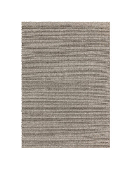 Tappeto tinta unita Ravine Greige in lana naturale, perfetto per ambienti moderni e minimal. Eleganza, comfort e durata nel tem