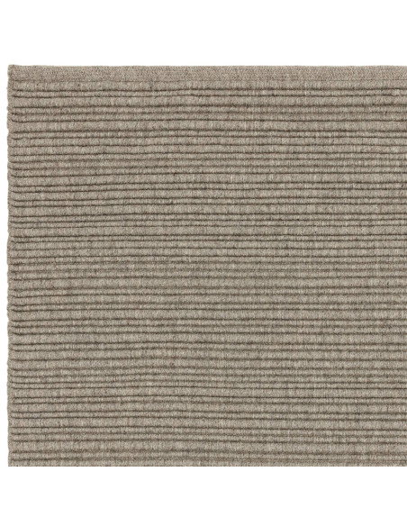 Tappeto tinta unita Ravine Greige in lana naturale, perfetto per ambienti moderni e minimal. Eleganza, comfort e durata nel tem