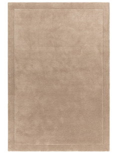 Tappeto Rise Sand: eleganza minimalista e tinta unita, morbidezza naturale e design artigianale per ambienti moderni e raffinat