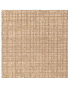 Tappeto minimal Thatch Honey in lana e poliestere, design geometrico e tinta unita, perfetto per ambienti moderni e accoglienti 2