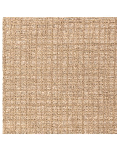 Tappeto minimal Thatch Honey in lana e poliestere, design geometrico e tinta unita, perfetto per ambienti moderni e accoglienti