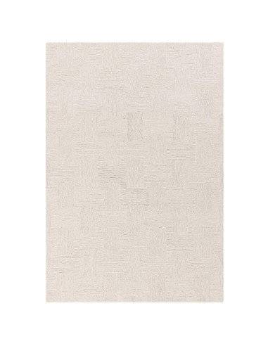 Tappeto tinta unita Theodore Hatch White & Sand: eleganza minimalista, morbidezza naturale e design versatile per ambienti mode