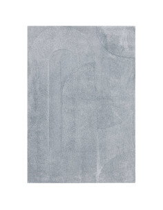 Tappeto Tova Blue: eleganza tinta unita in blu polvere, perfetto per ambienti minimal. Morbido, resistente e facile da pulire.