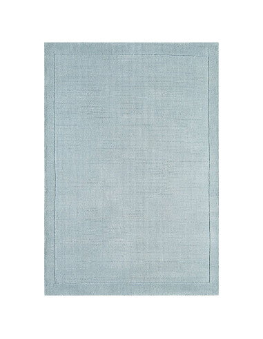 Elevate your space with the York Duck Egg rug, a minimalist rug in soft neutral tones offering comfort, durability, and timeles