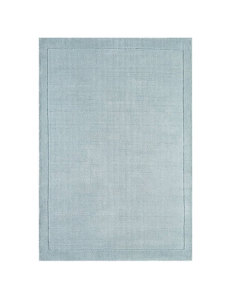 Elevate your space with the York Duck Egg rug, a minimalist rug in soft neutral tones offering comfort, durability, and timeles