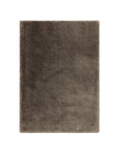 Tappeto shaggy Atlas Gunmetal a pelo lungo, morbido e resistente, ideale per un ambiente moderno, caldo e facile da mantenere.