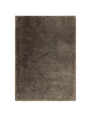 Tappeto shaggy Atlas Gunmetal a pelo lungo, morbido e resistente, ideale per un ambiente moderno, caldo e facile da mantenere.