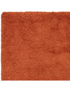 Tappeto shaggy Atlas Orange a pelo lungo, morbido e resistente, perfetto per donare calore e stile moderno a ogni ambiente dell 2