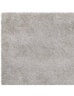 Tappeto shaggy Atlas Silver a pelo lungo, morbido e resistente, perfetto per donare stile e comfort moderno a ogni ambiente del 2