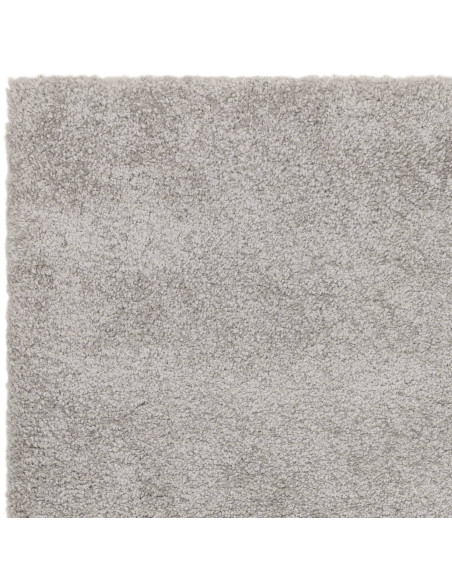 Experience plush comfort and modern style with the Atlas Silver shaggy rug—durable, easy to clean, and perfect for any contempo