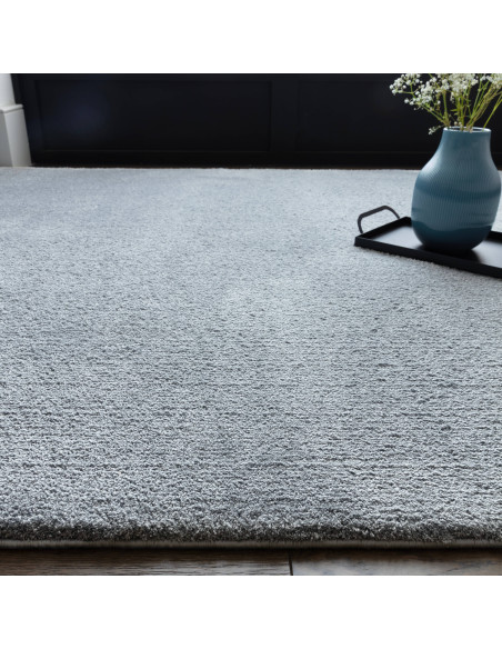 Add comfort and style with the Como Blue shaggy rug—soft, durable, and easy to maintain, perfect for any modern living space.