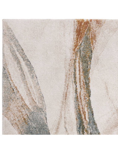 Tappeto pelo lungo Mirage Illusion Blue: design astratto, colori raffinati e comfort superiore per un ambiente moderno e accogl