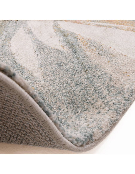 Tappeto pelo lungo Mirage Illusion Blue: design astratto, colori raffinati e comfort superiore per un ambiente moderno e accogl