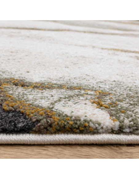 Tappeto Mirage Oasis Green, spessore 2.5 cm, comfort e stile unico come i tappeti shaggy, perfetto per ambienti moderni e facil