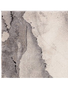 Tappeto Mirage Oasis Grey, design astratto e spessore 2.5 cm, perfetto tra i tappeti shaggy per comfort e stile contemporaneo. 2