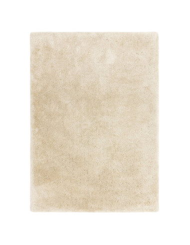 Experience ultimate comfort and timeless style with the Opulence Natural shaggy rug, featuring plush softness and durable, easy