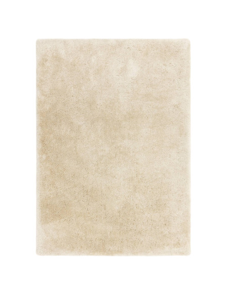Experience ultimate comfort and timeless style with the Opulence Natural shaggy rug, featuring plush softness and durable, easy