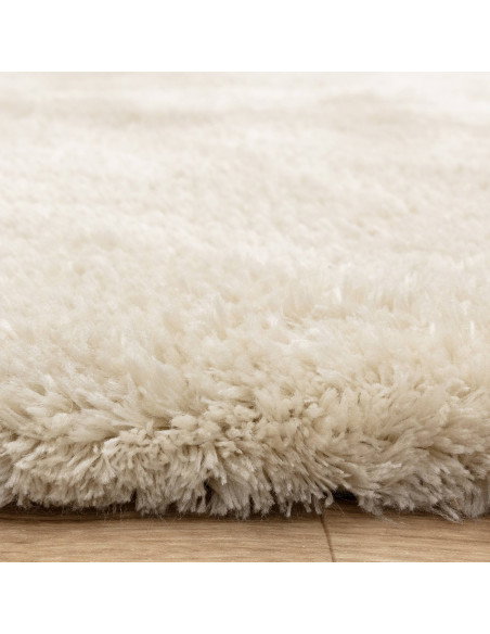 Tappeto shaggy Opulence Natural a pelo lungo, morbido e resistente, ideale per donare calore e stile naturale a ogni ambiente d