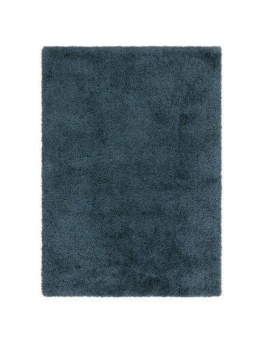 Tappeto shaggy Opulence Petrol a pelo lungo, morbido e resistente, ideale per un ambiente elegante e confortevole dal design mo