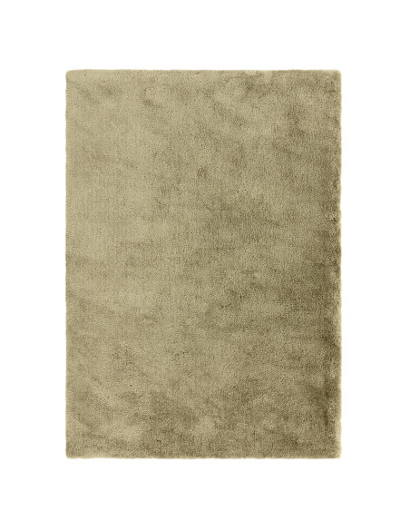 Add warmth and style with the Opulence Sage shaggy rug, featuring a plush hand-tufted texture and durable, easy-care synthetic