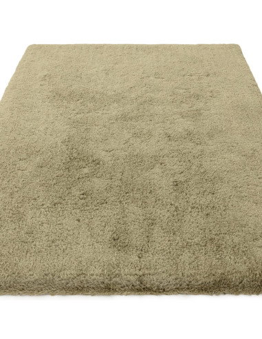 Tappeto shaggy Opulence Sage verde salvia, pelo lungo 4 cm, morbidezza e stile artigianale per un comfort unico in ogni ambient