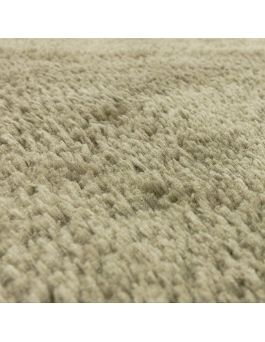 Add warmth and style with the Opulence Sage shaggy rug, featuring a plush hand-tufted texture and durable, easy-care synthetic
