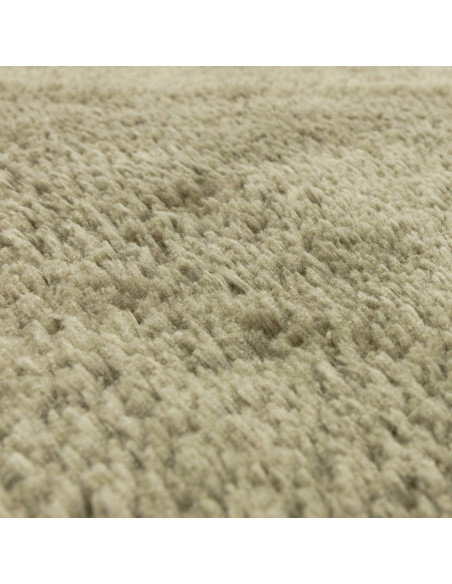 Tappeto shaggy Opulence Sage verde salvia, pelo lungo 4 cm, morbidezza e stile artigianale per un comfort unico in ogni ambient