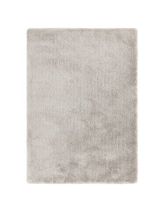 Tappeto Opulence Silver in pelo lungo, morbido e raffinato, ideale per aggiungere comfort ed eleganza a ogni ambiente moderno.