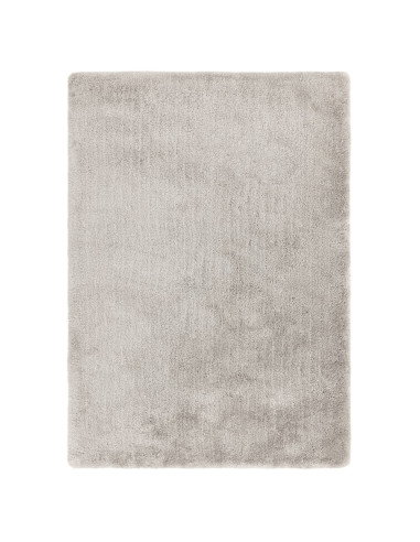 Tappeto Opulence Silver in pelo lungo, morbido e raffinato, ideale per aggiungere comfort ed eleganza a ogni ambiente moderno.