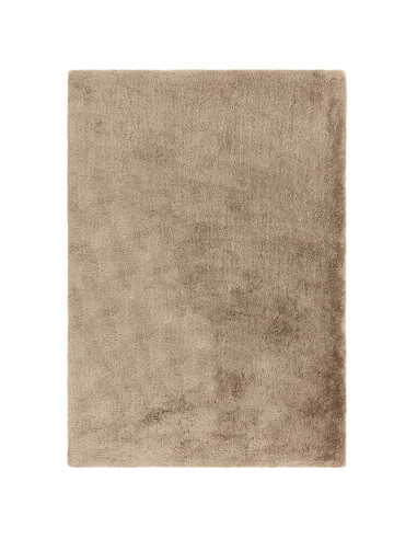 Experience luxurious softness and durability with the Opulence Taupe shaggy rug, perfect for adding warmth and style to any mod