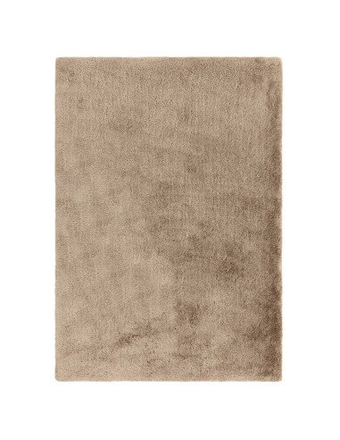 Tappeto Opulence Taupe: eleganza e comfort con pelo lungo, facile da pulire e resistente. Perfetto per ogni ambiente moderno e