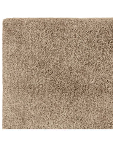 Tappeto Opulence Taupe: eleganza e comfort con pelo lungo, facile da pulire e resistente. Perfetto per ogni ambiente moderno e