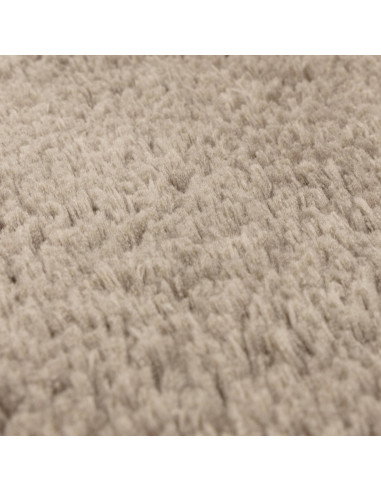 Tappeto Opulence Taupe: eleganza e comfort con pelo lungo, facile da pulire e resistente. Perfetto per ogni ambiente moderno e
