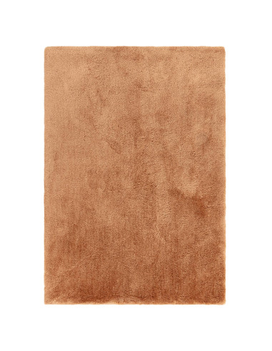 Experience luxurious softness with the Opulence Terra shaggy rug, featuring a warm terra tone and plush texture perfect for any