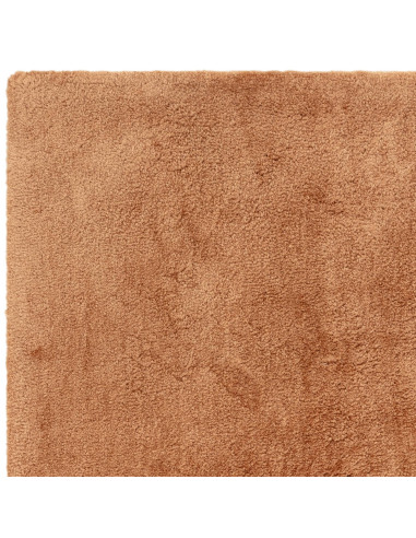 Experience luxurious softness with the Opulence Terra shaggy rug, featuring a warm terra tone and plush texture perfect for any