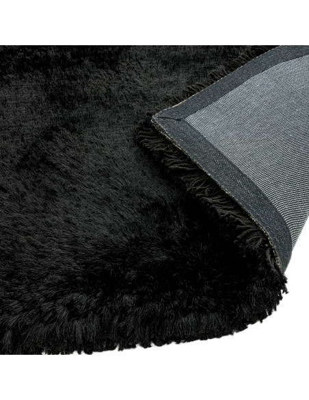 Tappeti shaggy Plush Black: eleganza e comfort con pelo lungo, morbidezza unica e stile sofisticato per ogni ambiente della tua
