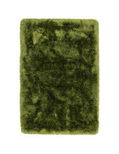 Tappeto shaggy Plush Green a pelo lungo, morbido e resistente, ideale per donare comfort e stile naturale a ogni ambiente moder