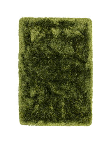 Tappeto shaggy Plush Green a pelo lungo, morbido e resistente, ideale per donare comfort e stile naturale a ogni ambiente moder