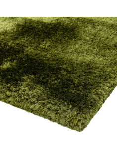 Tappeto shaggy Plush Green a pelo lungo, morbido e resistente, ideale per donare comfort e stile naturale a ogni ambiente moder 2