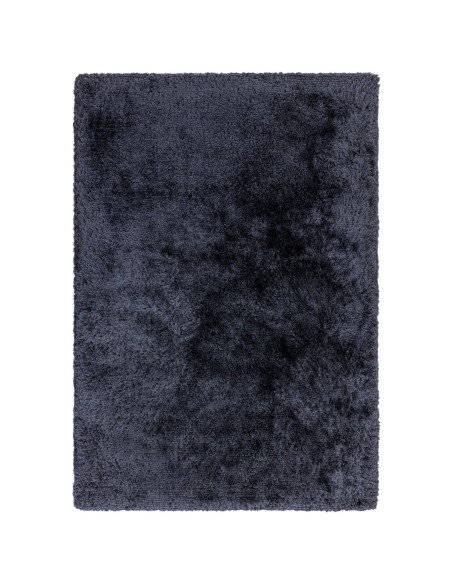 Add plush comfort and deep navy elegance to any room with this durable, easy-care shaggy rug—perfect for stylish, cozy living s