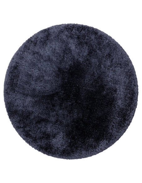 Add plush comfort and deep navy elegance to any room with this durable, easy-care shaggy rug—perfect for stylish, cozy living s
