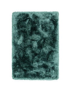 Tappeto shaggy Plush Petrol a pelo lungo, morbido e resistente, ideale per ambienti moderni. Eleganza e comfort in ogni passo.