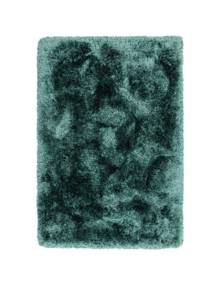 Tappeto shaggy Plush Petrol a pelo lungo, morbido e resistente, ideale per ambienti moderni. Eleganza e comfort in ogni passo.