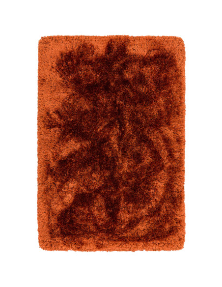 Tappeto Plush Rust a pelo lungo, morbido e caldo, perfetto per ogni ambiente. Design artigianale e colori avvolgenti per un com