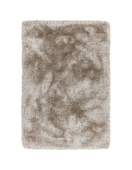 Tappeto shaggy Plush Sand a pelo lungo, morbido e raffinato, ideale per ambienti moderni. Comfort e stile in varie misure e for